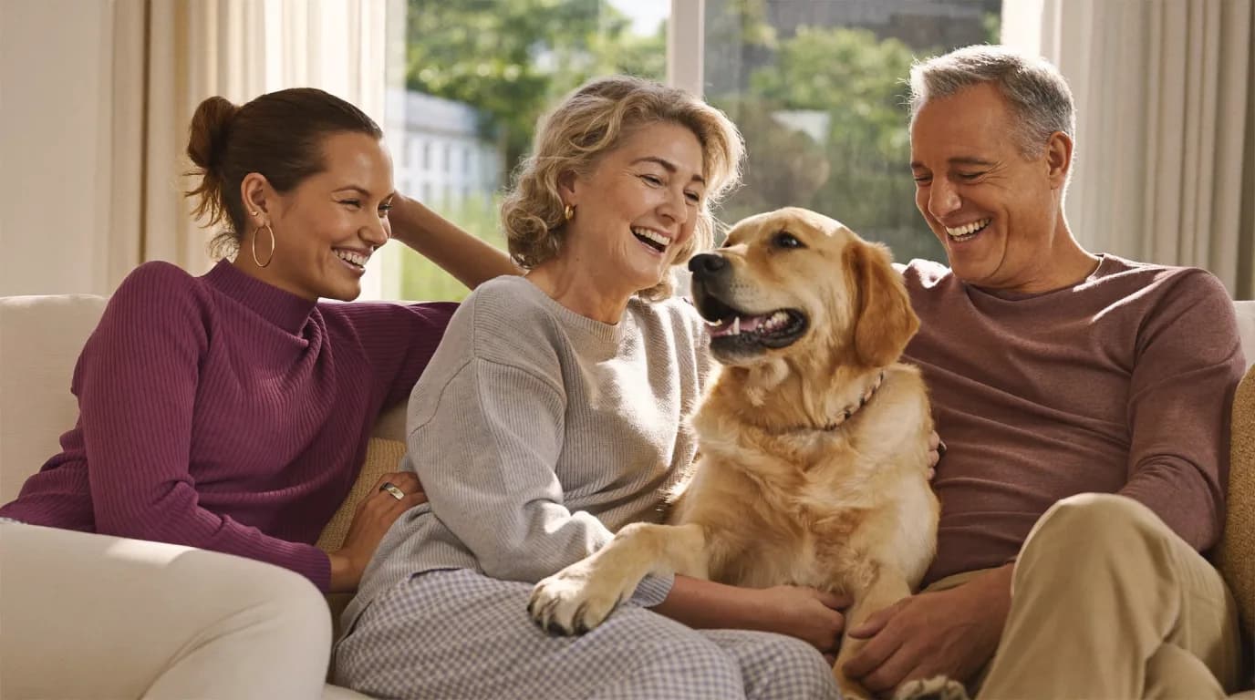 Family, Senior & Pet Care intent audience intelligence dashboard